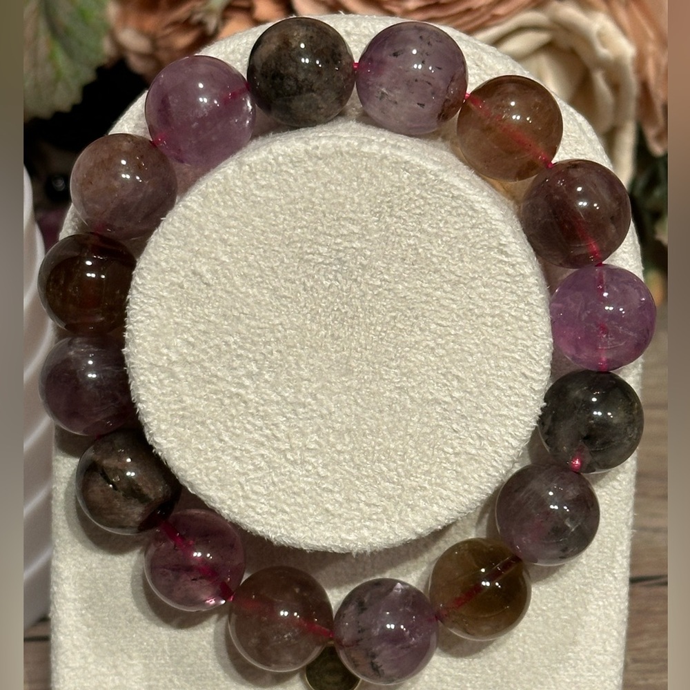 Super 7 Bracelet 13mm Size 6.75 - Picture 3 of 5
